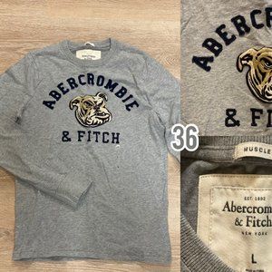 Abercrombie Men's long-sleeve L